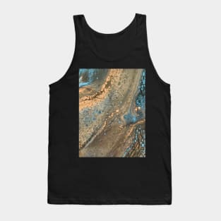 Abstract Web pour blue golds Tank Top